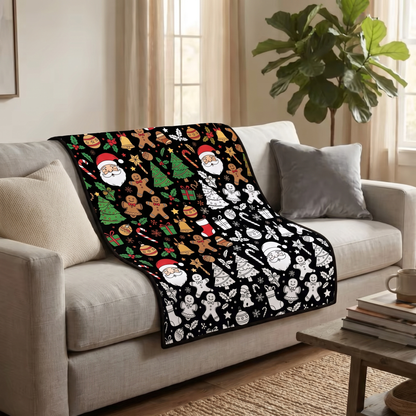 Christmas Coloring Blanket